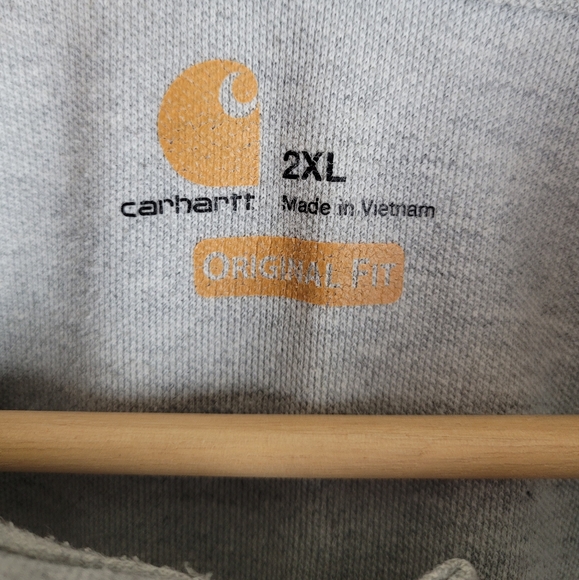 Carhartt Original Fit Short Sleeve Collar Pocket Tee Men's 2XL - Picture 4 of 8